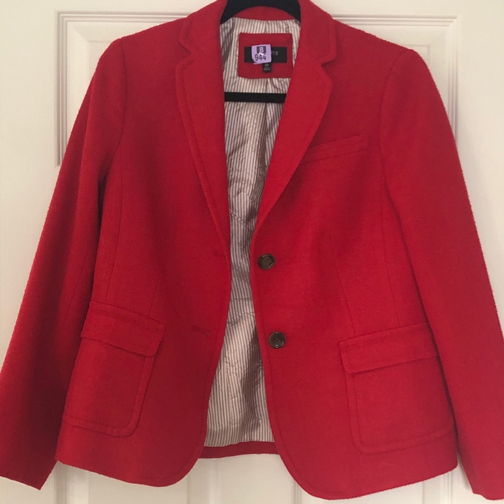 Red jacket